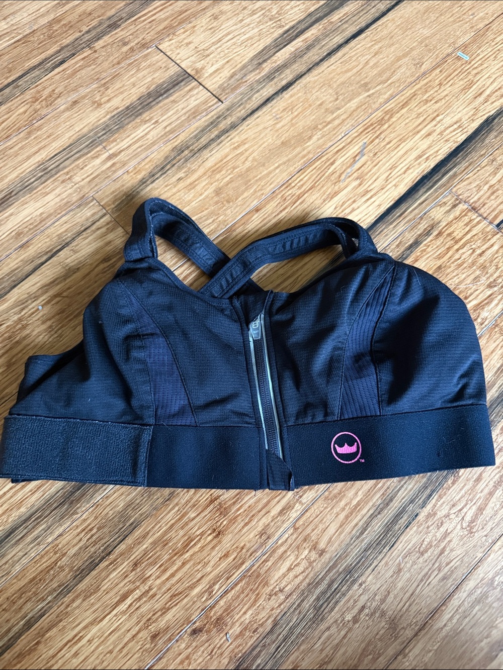 SHEFIT Black Sports Bra Womens Size 1Luxe